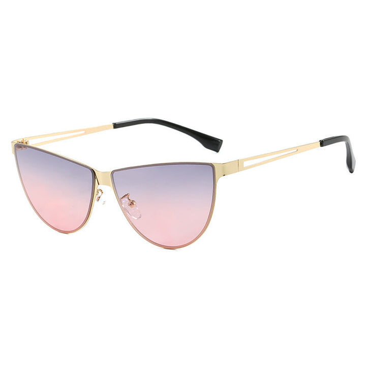 Women's Cat-Eye Sunglasses with Stylish Metal Frame and Protective UV Filter Kalsten