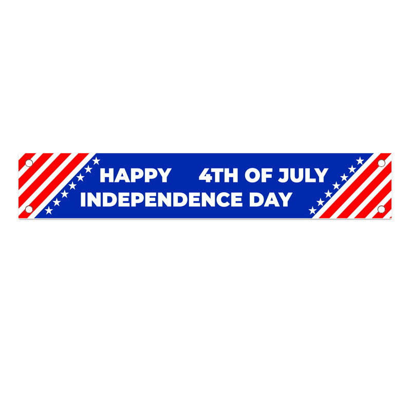Unisex garden banner with patriotic design by Kalsten