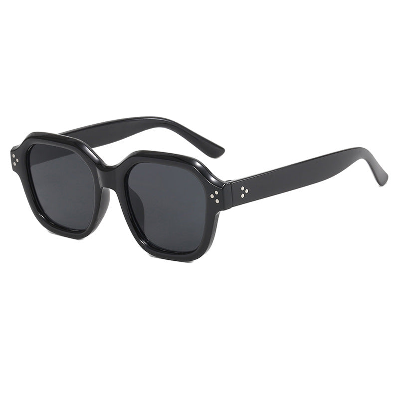 Ladies fashionable square sunglasses with mirrored lenses Kalsten