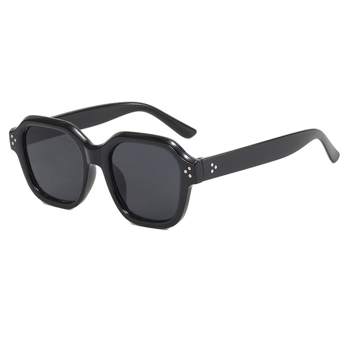 Ladies fashionable square sunglasses with mirrored lenses Kalsten