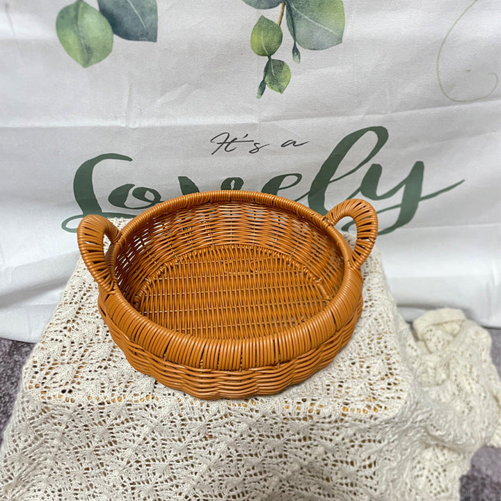 Women Decorative Storage Basket with Comfortable Handles Kalsten