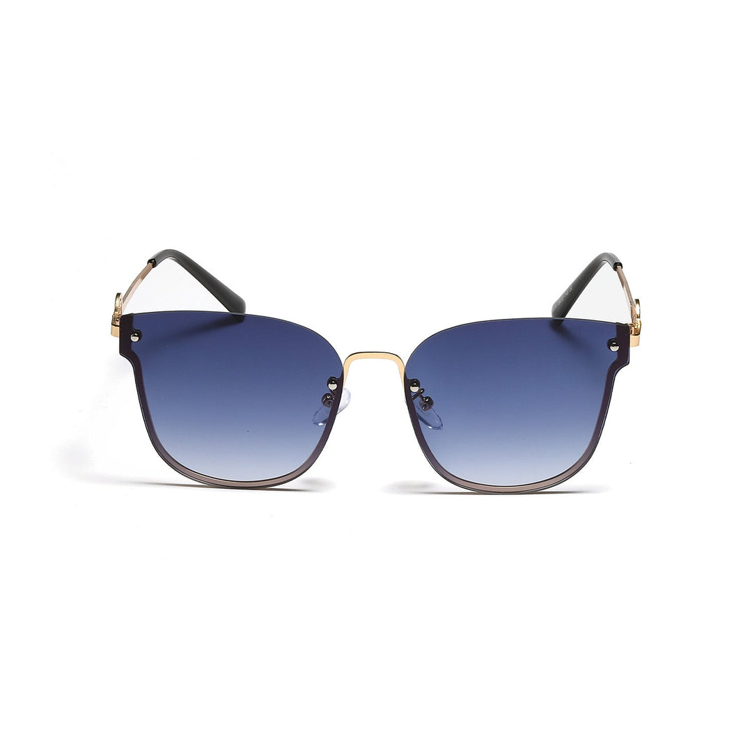 Women's fashionable oversized sunglasses with unique gradient Kalsten