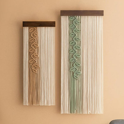 Macrame Leaf Wall Hanging Decor Acalora 1788942651