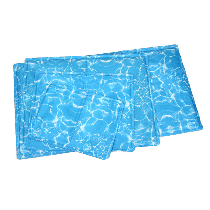 Unisex nano round beach towel made of microfiber with citrus slice pattern and sand-free design Kalsten