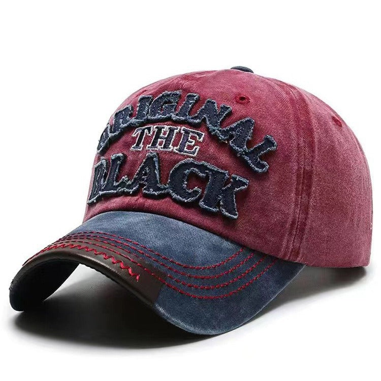 Men's Vintage-Inspired Distressed Cap Kalsten