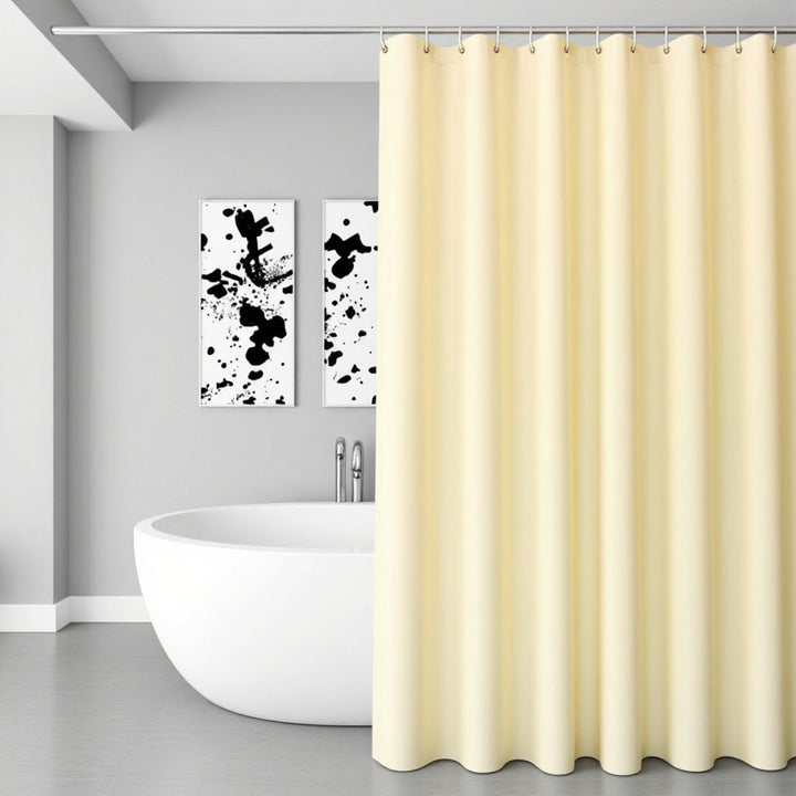 Translucent Shower Privacy Curtain Kalsten
