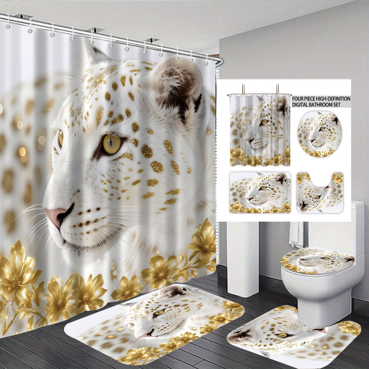 Artistic Floral Theme Bathroom Décor Set Kalsten