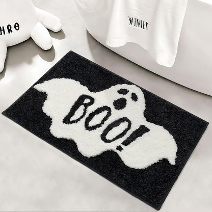 Cute Ghost-Shaped Bath Mat Acalora
