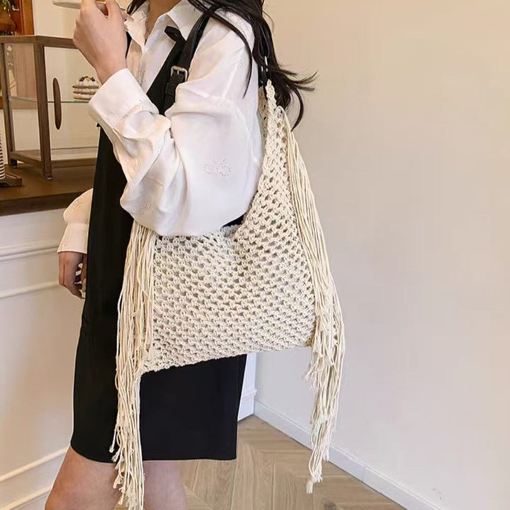 Fashionable Macrame Handbag Kalsten