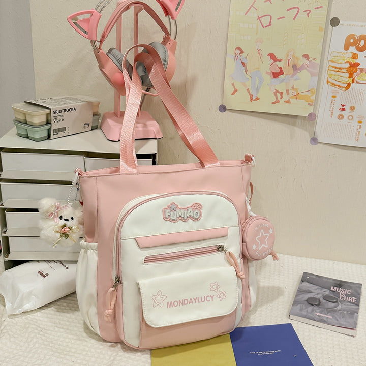 Casual Multi-Pocket School Backpack