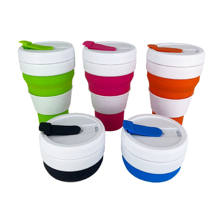 Women Foldable Coffee Cup with Lid Kalsten