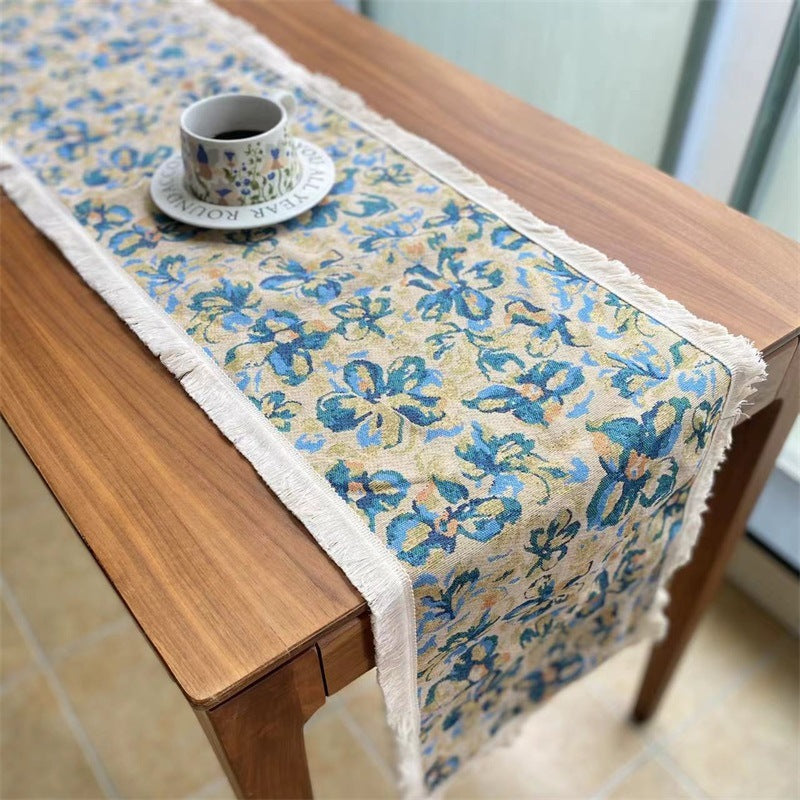 Elegant Floral Table Runner