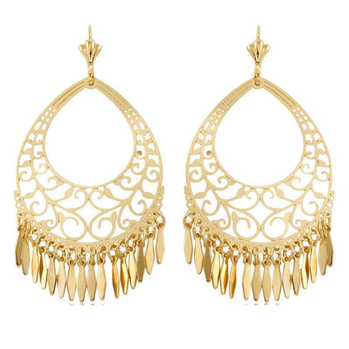 Elegant Chandelier Drop Earrings Kalsten