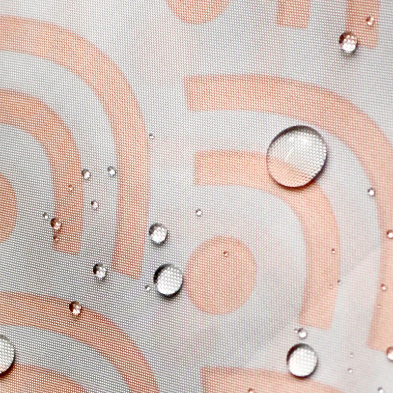 Modern Abstract Printed Shower Curtain Kalsten