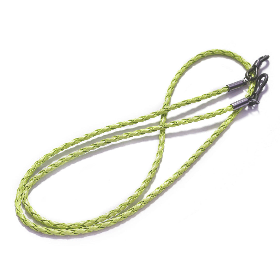 Woven Leather Eyewear Retainer Strap kalsten