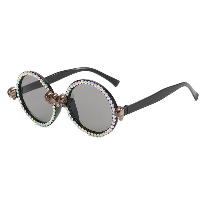 Women Extravagant round sunglasses Kalsten