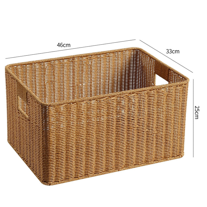 Handwoven Decorative Storage Chest Kalsten