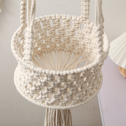 Decorative Macrame Hanging Planter Acalora