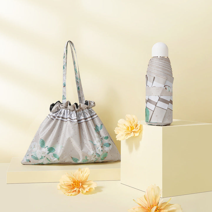 Ladies Foldable Umbrella with Reversed Design Kalsten