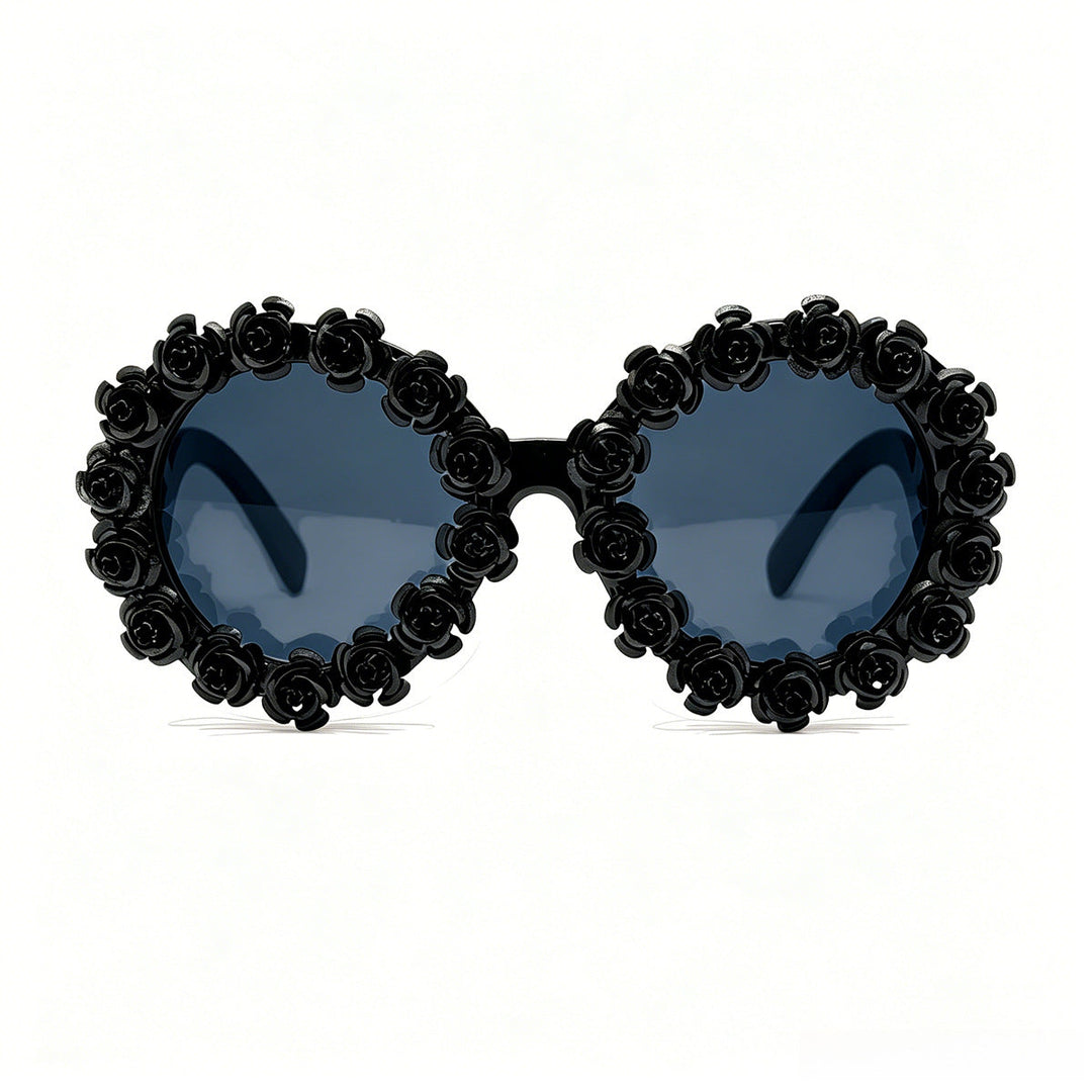 Ladies Designer Sunglasses with Floral Accents Kalsten