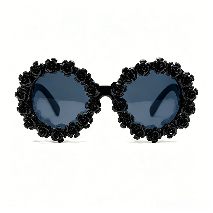 Ladies Designer Sunglasses with Floral Accents Kalsten