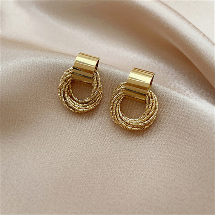 Glamorous hoop earrings Kalsten