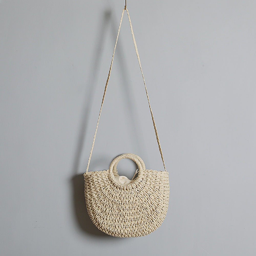 Handcrafted straw bag Kalsten