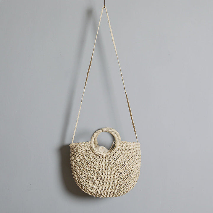 Handcrafted straw bag Kalsten