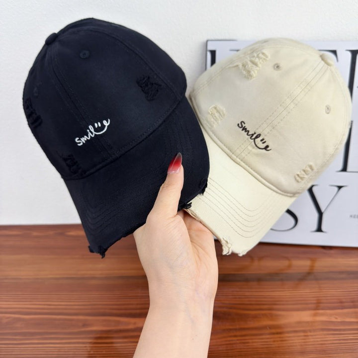Women's Distressed Cotton Baseball Cap Kalsten 1784270843