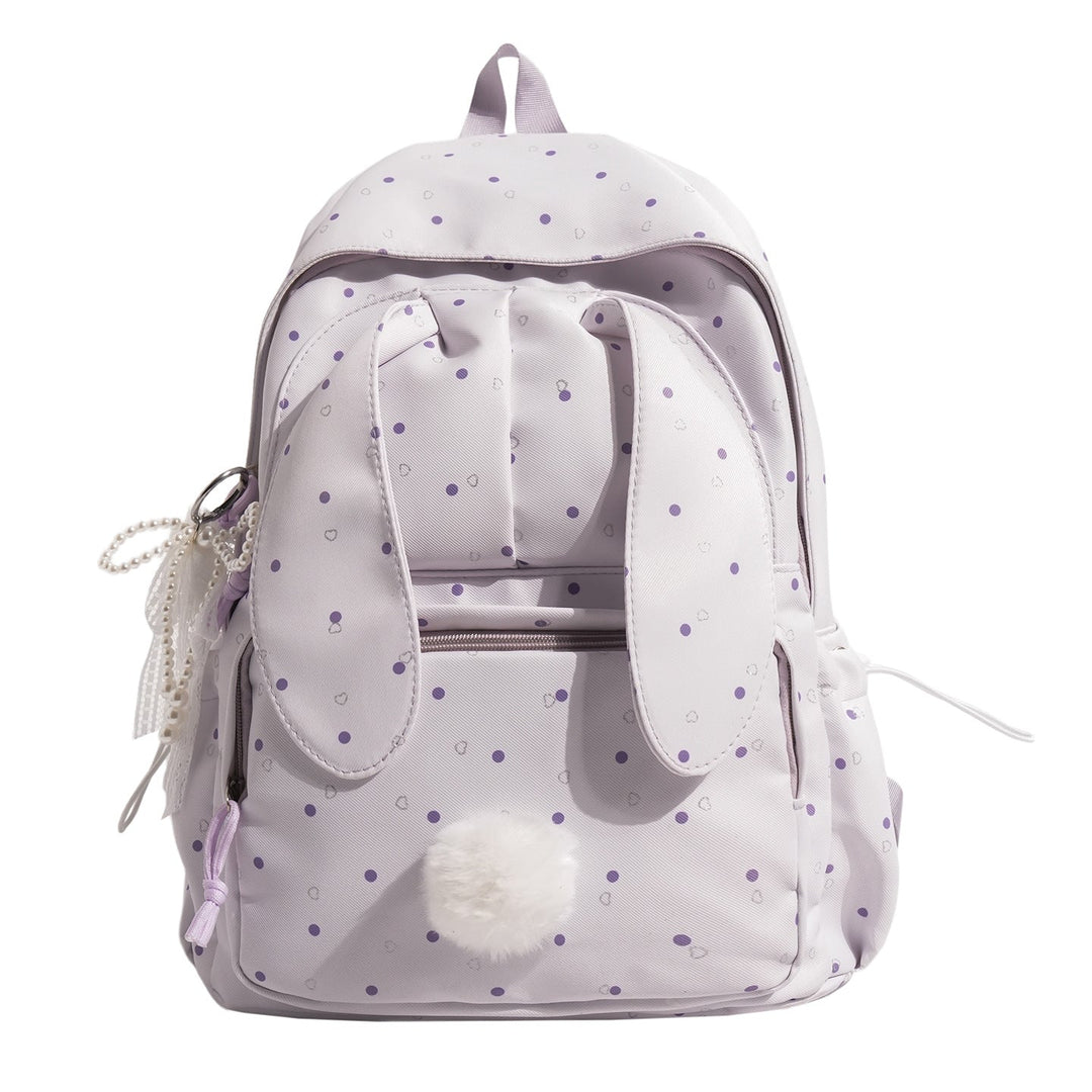 Kids' Cute Bunny-Design School Backpack kalsten