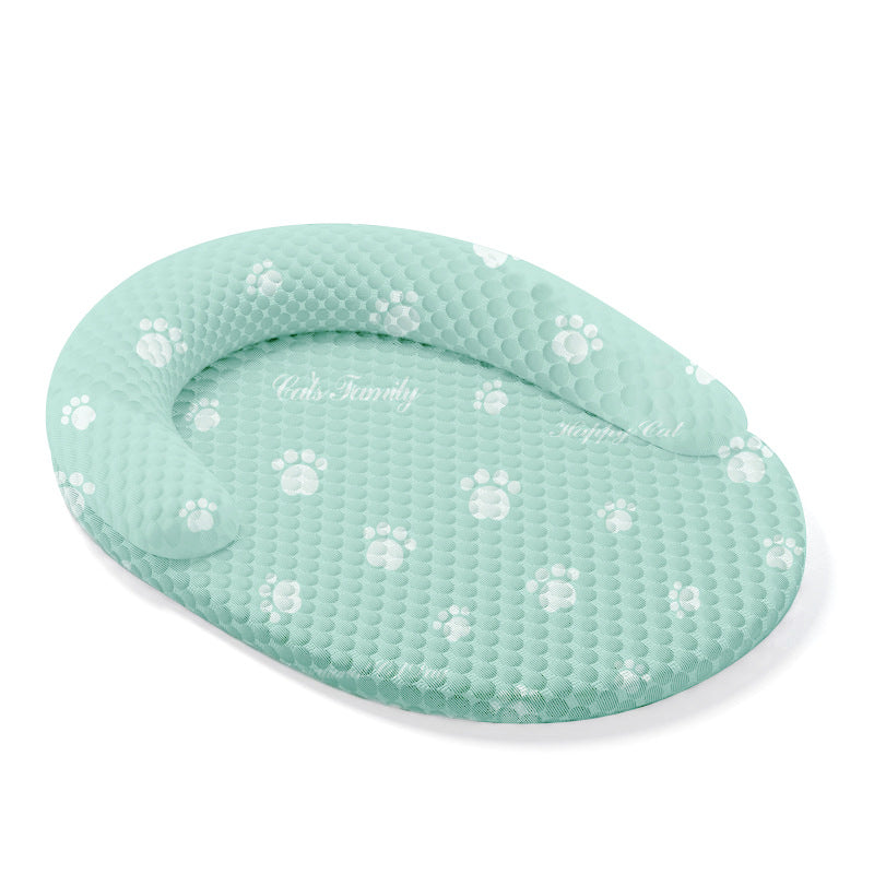 Women Ergonomic Cat Lying Cushion with Non-Slip Bottom Kalsten
