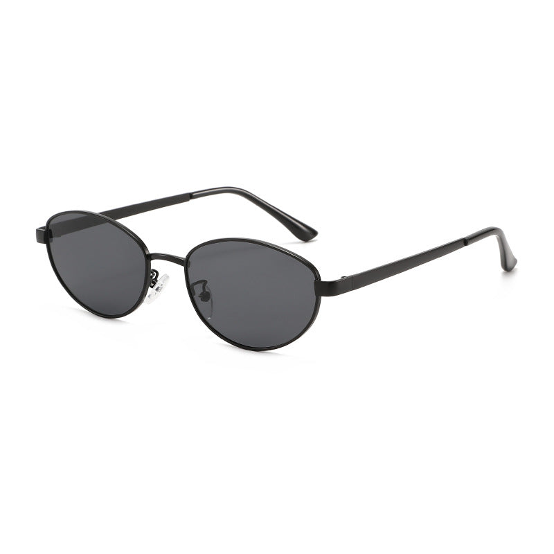 Women's fashionable sunglasses with narrow metal frame Kalsten