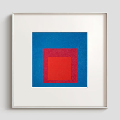 Geometric Abstract Framed Wall Decoration