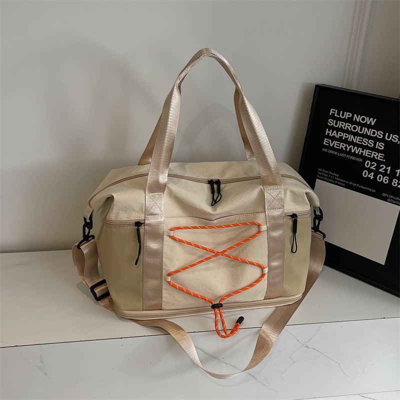 Sporty leisure duffel bag with practical compartments Kalsten