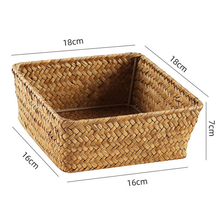 Rectangular Woven Storage Tray Kalsten