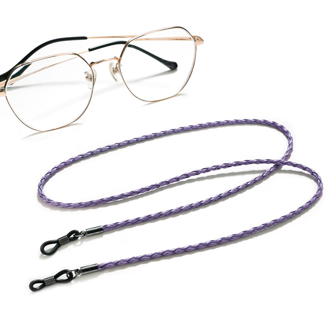 Woven Leather Eyewear Retainer Strap kalsten
