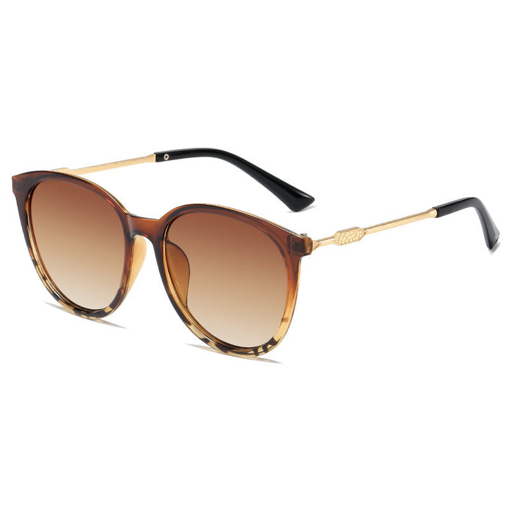 Women's Fashion Cat-Eye Sunglasses with Mirrored Lenses Kalsten