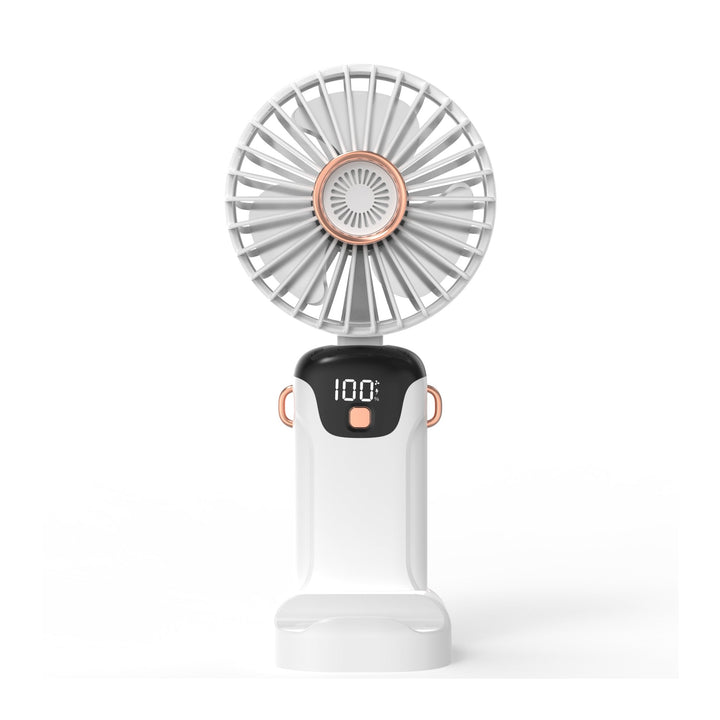 Women's Portable USB Fan with Digital Temperature Display Kalsten