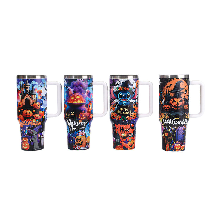 Women's Insulated Mug with Halloween Motif Kalsten