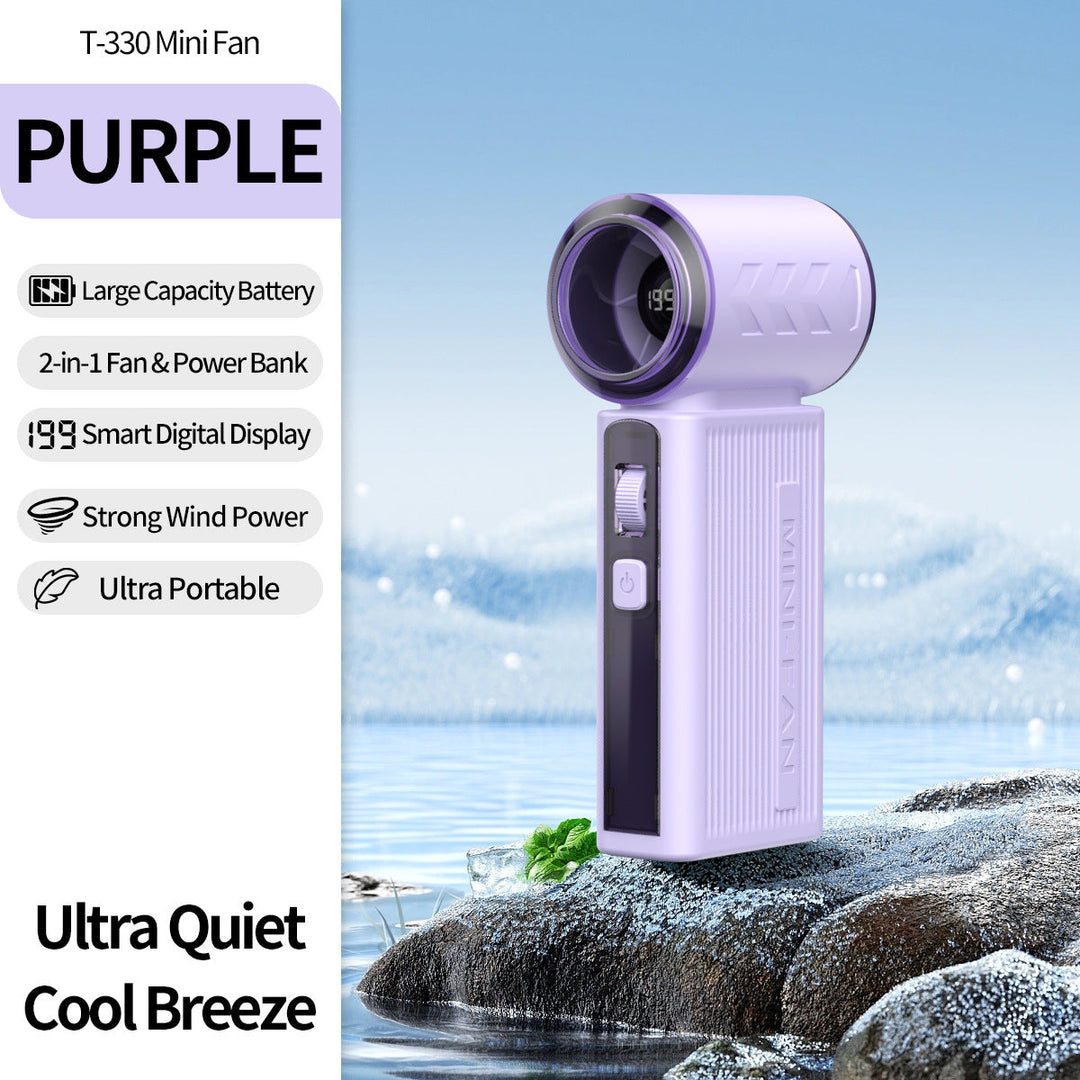 Women Portable Mini Fan with Power Bank Function Kalsten