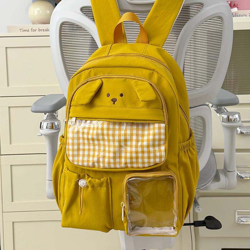 Children's Playful Duck-Themed School Backpack