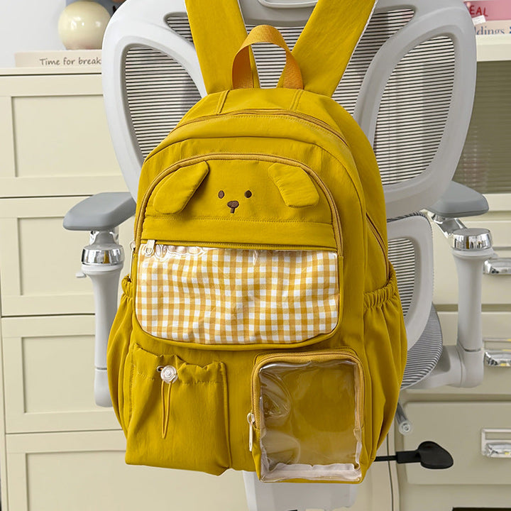 Children's Playful Duck-Themed School Backpack