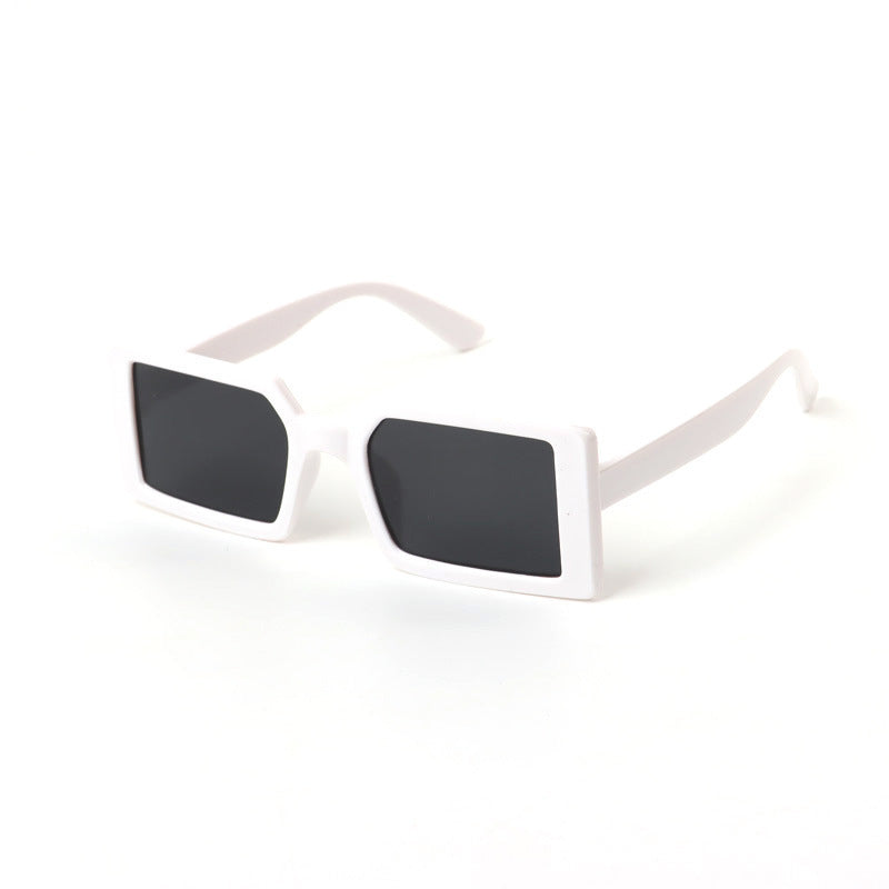 Women's fashion transparent corner sunglasses Kalsten
