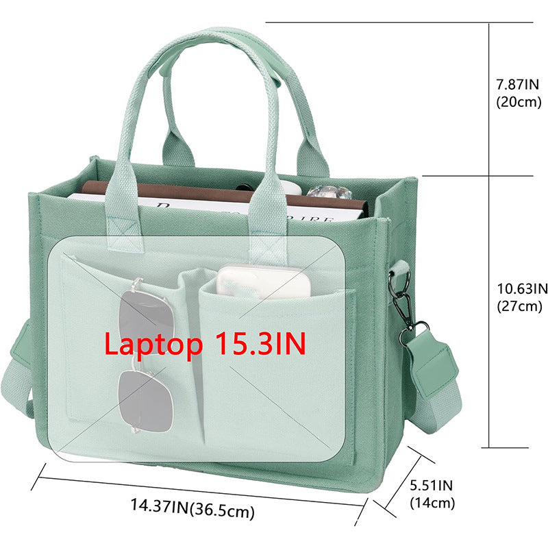 Multifunctional tote bag with separate compartments Kalsten