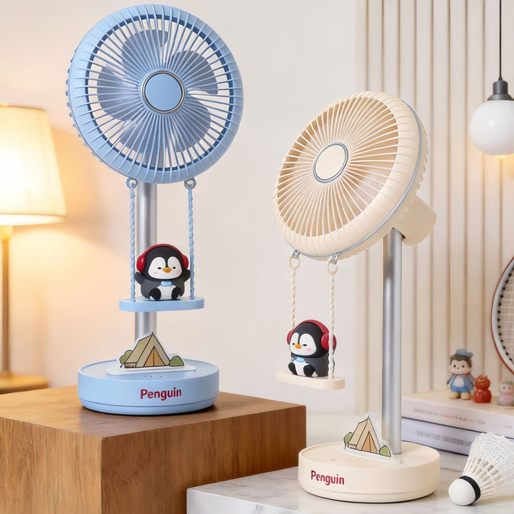Women's Portable USB Desk Fan with Cute Design Kalsten
