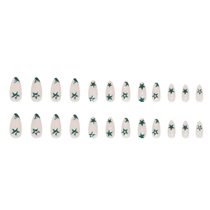 Artistic Star Design Press-On Nail Tips Kalsten