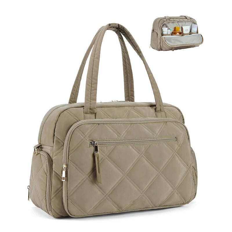 Elegant Quilted Cosmetic Bag Kalsten