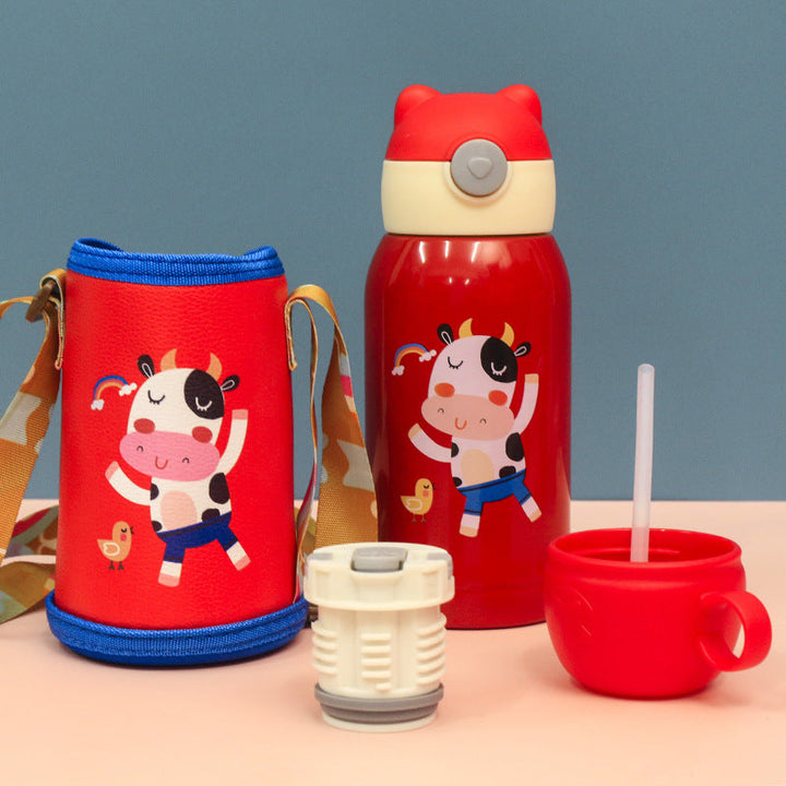 Ladies Insulated Water Bottle with Animal Design Kalsten