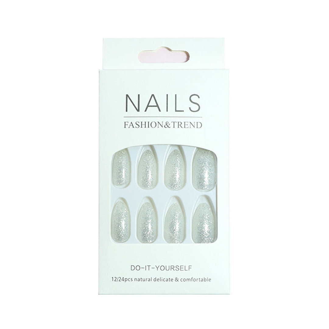 Sparkling Glamour Stiletto Press-On Nails Kalsten