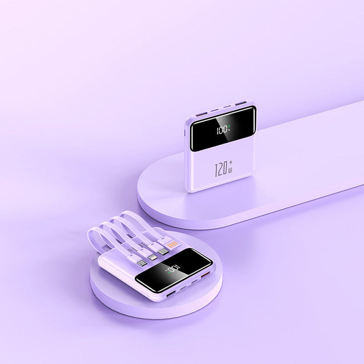 Portable power bank with intelligent charging function and LCD display Kalsten